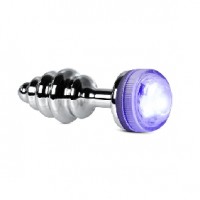 Butt Plug Metal Light Up Type III, Non-Vibrating